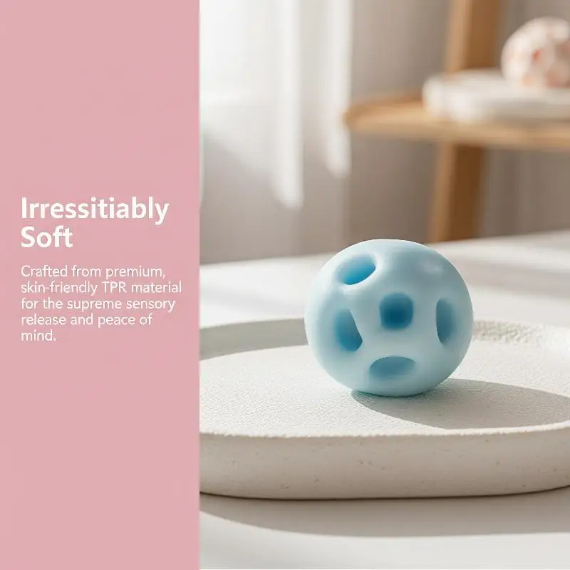 Stress Release Sensory Decompression Toys Handmade Deformable Squeeze Toy for Adult Work Break Relaxing Use Fidget Tool