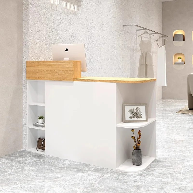 

Bar checkout page Shop Small clothing shop Simple modern beauty salon Barber Women's clothing Hair salon counter