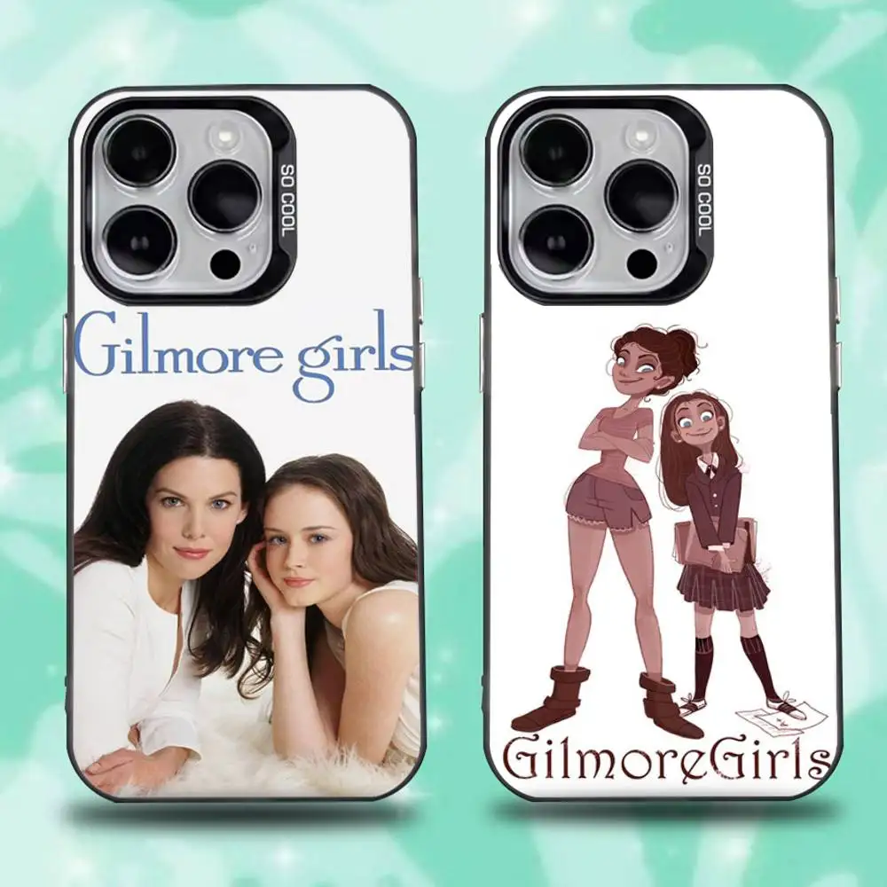 

G-Gilmore G-Girls Phone Case For iPhone 16,15,14,13,12,11,Mini,Pro,E,SE4,XS,MAX Black Candy Matte Cover