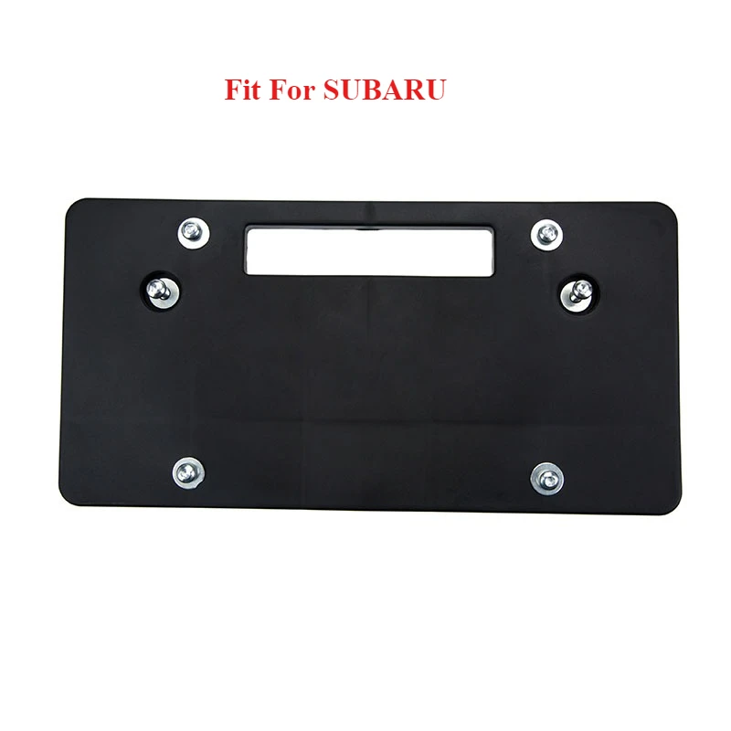 

Front Rear License Plate Frame Cover Car Accessories For SUBARU Forester XV Crosstrek Impreza Toyota For WRX & STi 2015-2019