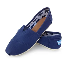 Summer Classic Canvas Loafers Men Women Unisex Low Comfortable Flat Shoes Slip-on Casual Breathable Shoes Espadrilles Zapatos