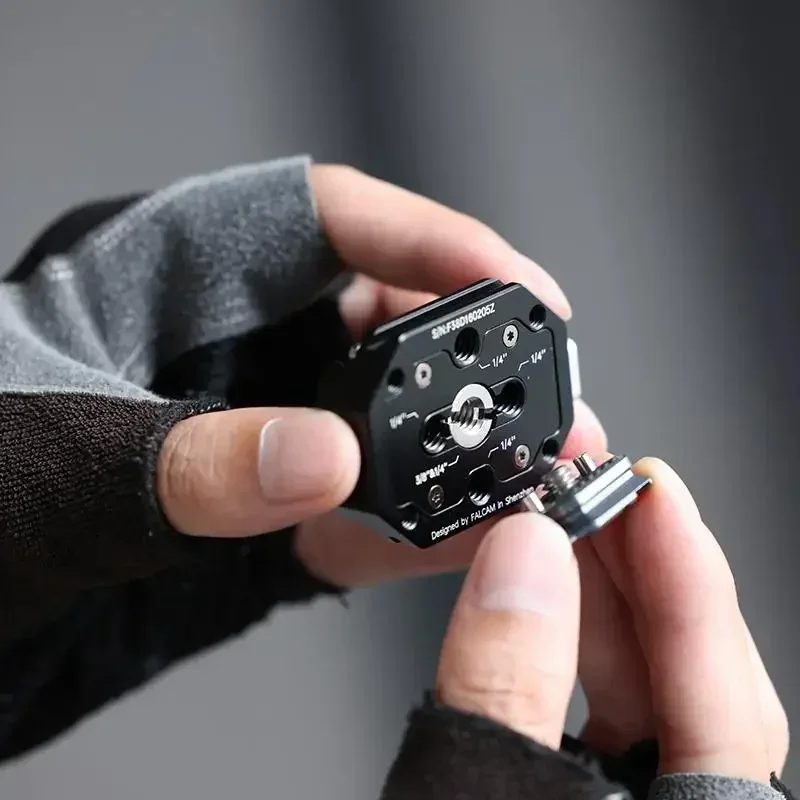 FALCAM F38 Non-slip Multi-hole Quick Release Base for FALCAM F38 Tripod 3364 3301