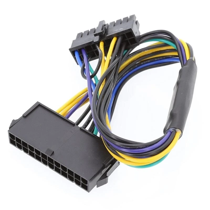 G6DD 24 pin to 18pin Power Supply Cable for z620 Z420 Motherboard Power Cord Replacement Tin Coated Copper Wire Replacement