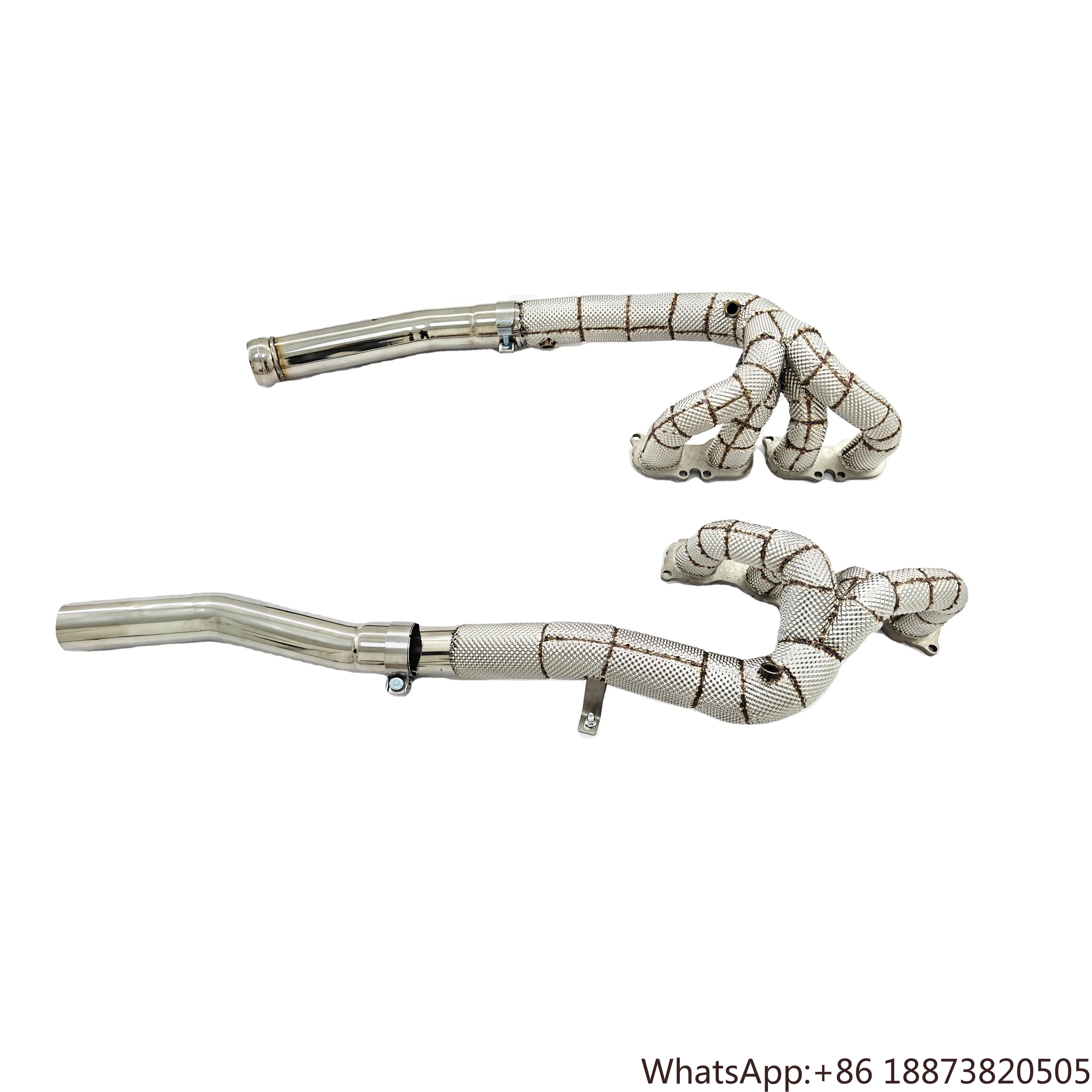 

SLS Headers Stainless Steel Manifolds for Mercedes Benz SLS AMG 6.2L M159 V8 Downpipe Exhaust System