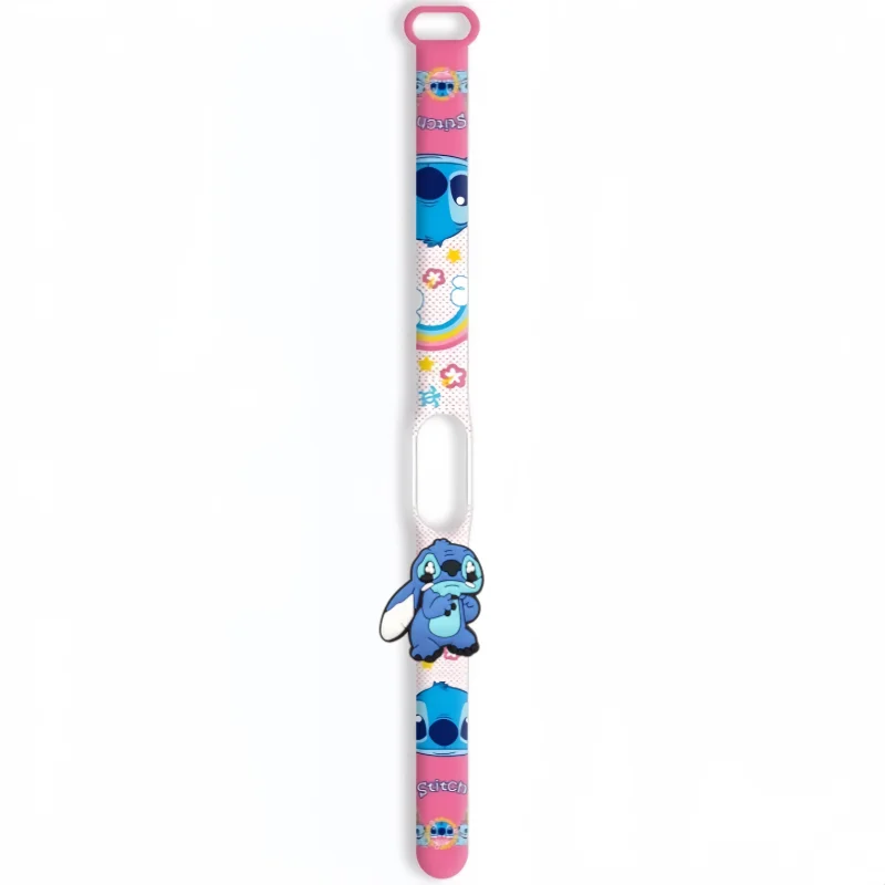 Correa Lilo & Stitch para Xiaomi Mi Band 7, pulsera deportiva de silicona para reloj, pulsera Miband para Xiaomi Mi Band 3 4 5 6 7