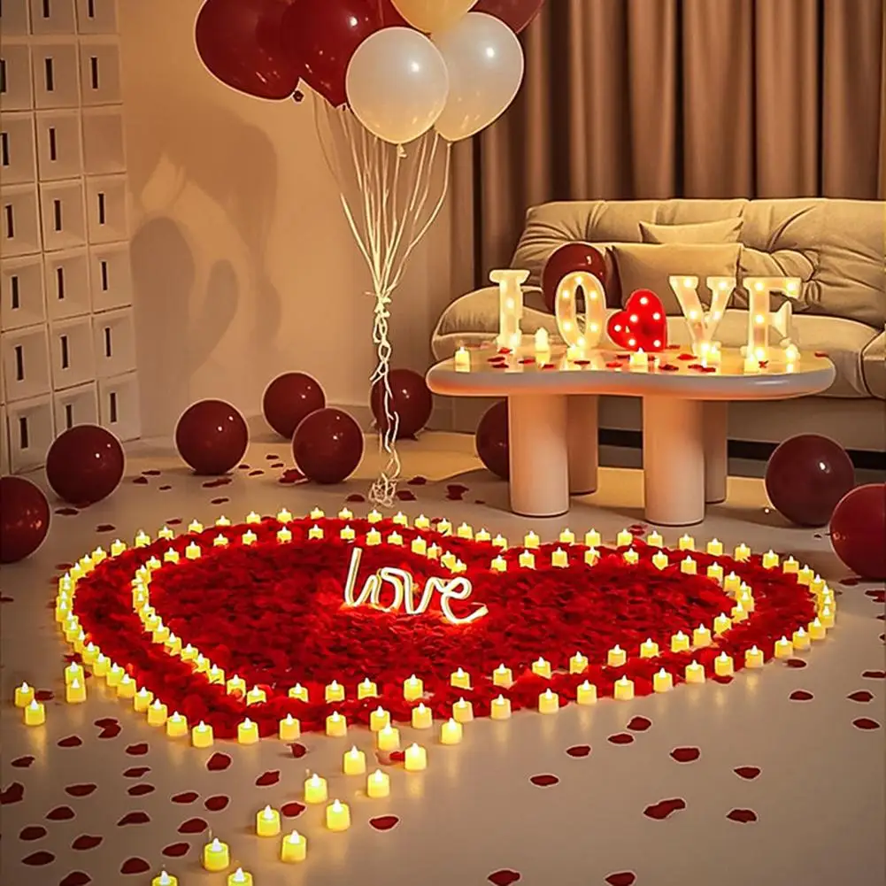 300 Pcs Faux Silk Rose Petals Artificial Flower Petals Decoration for Wedding Flower Girl Basket Party Confetti Bridal Shower