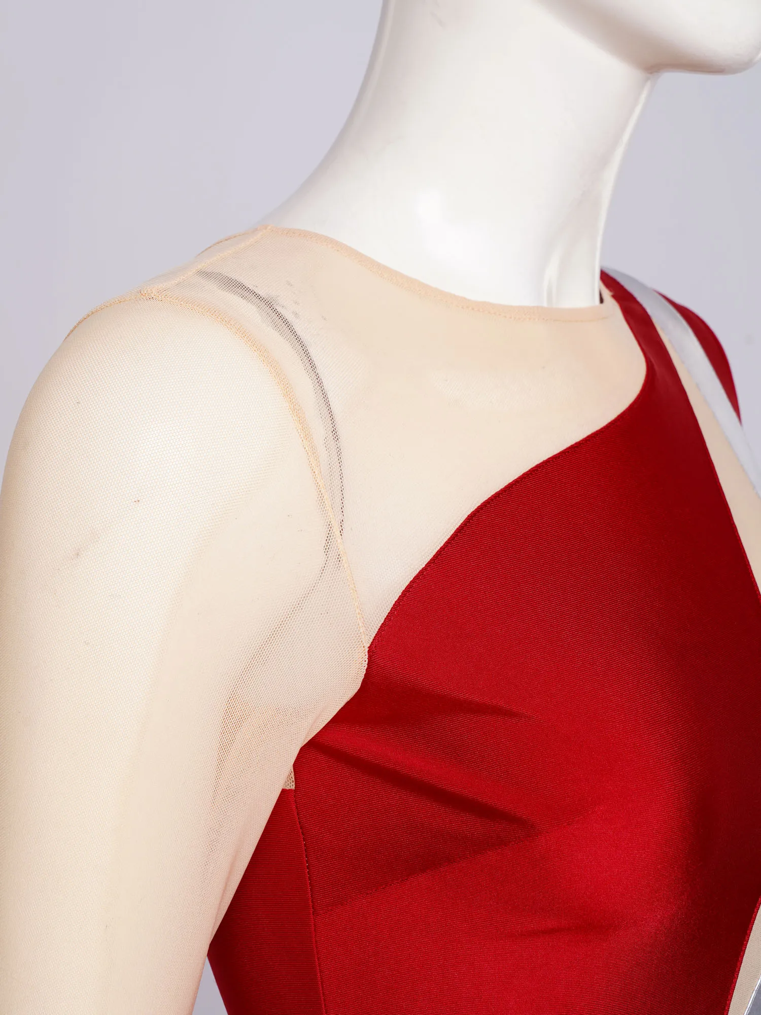 بدلة قفز نسائية للتزلج على الجليد لامعة بأكمام طويلة من حجر الراين بدلة قطعة واحدة لرقص الباليه والجمباز