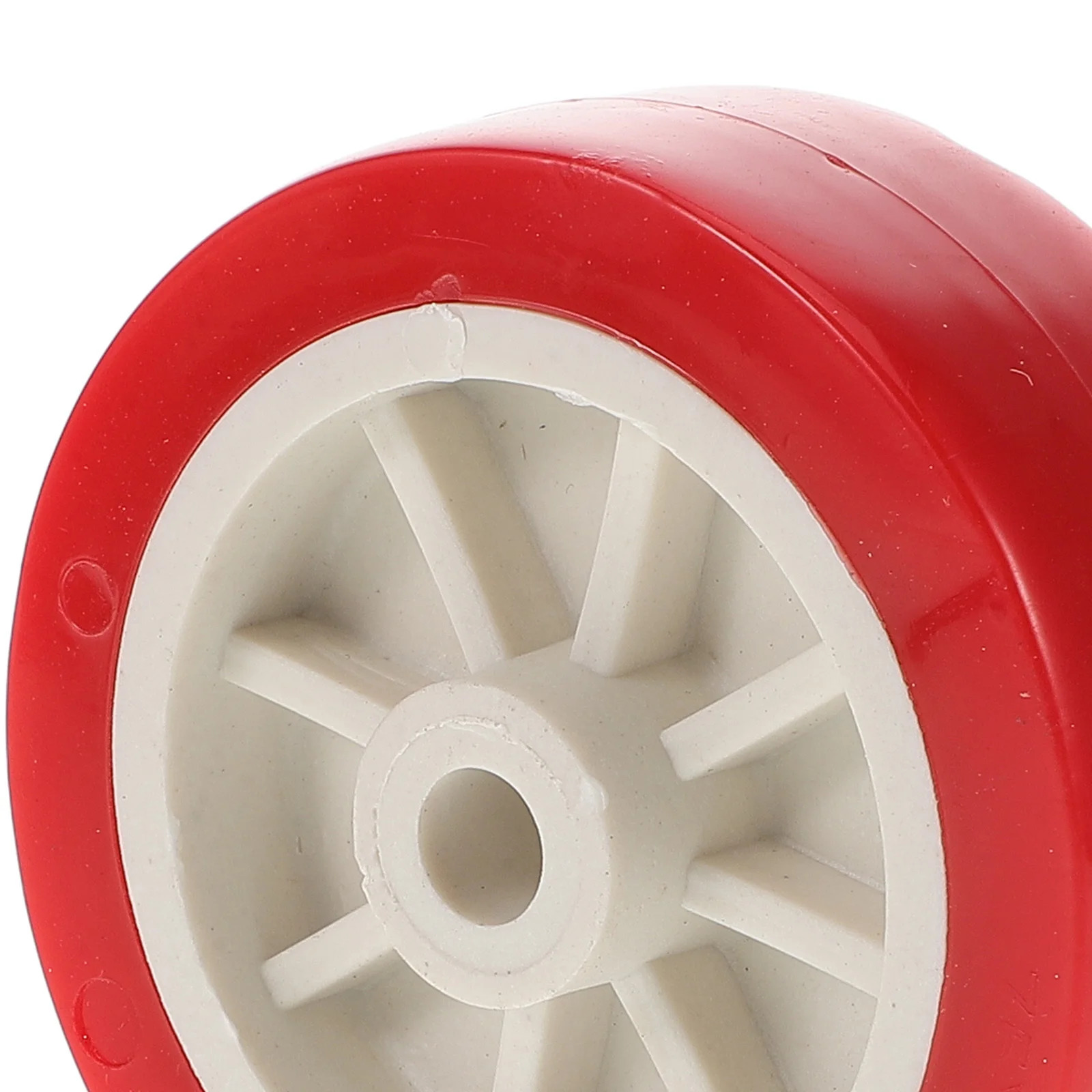 2 Pezzi Ruote per Tavolo Elevatore Moto, Ricambi Resistenti per Sollevatore a Forbice ATV, Supporto per Moto