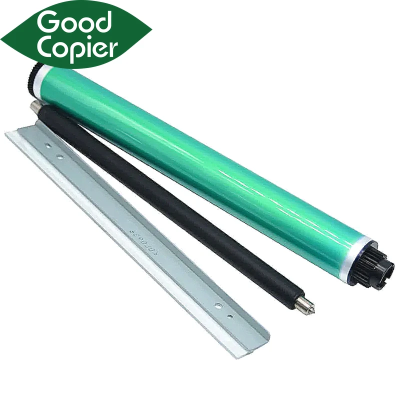 1 Conjunto de Kit de Recondicionamento de Fotocondutor para RICOH Aficio 1515 MP 161 171 201 411844 TIPO 1515, com Tambor OPC, Lâmina e Rolo de Carga, Longa Duração