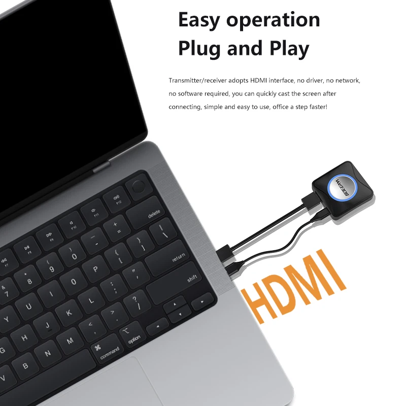 قم بتوصيل وتشغيل نظام العرض اللاسلكي 4K BYOD للتدريب على الشركات وغرف المؤتمرات والفصول الدراسية التعليمية