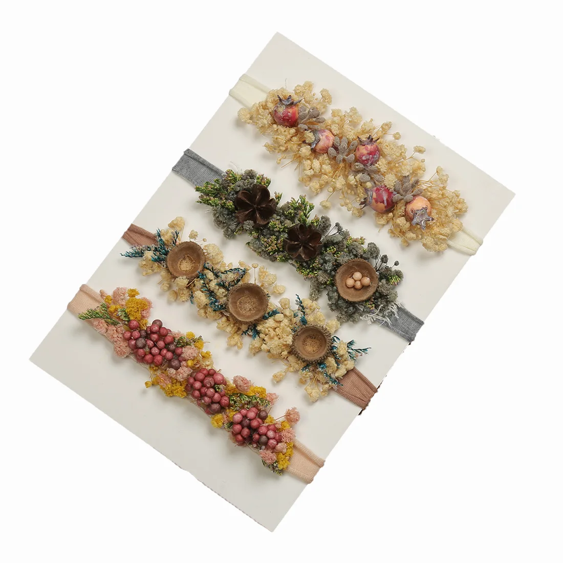 عصابة رأس للفتيات حديثي الولادة للتصوير الفوتوغرافي لالتقاط الصور