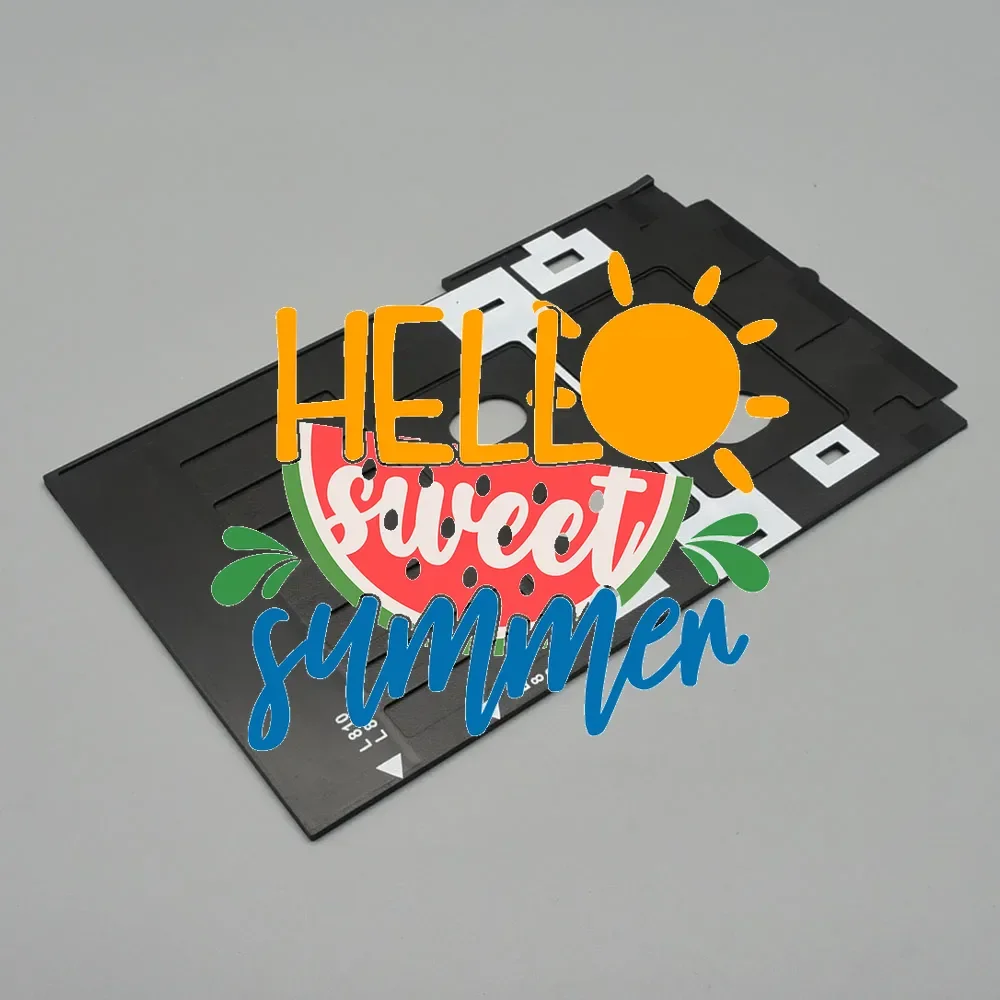 5x-pvc-idカードトレイ-プラスチックカード印刷トレイ-エプソンr260-r265-r270-r280-r290-r380-r390-rx680-t50-t60-a50-p50-l800-l801-r330用