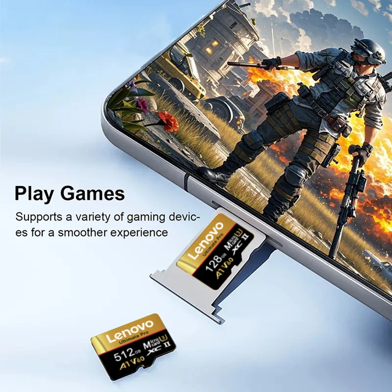 Lenovo High Speed Micro TF SD Memory Card 512GB 256GB 128GB Memory Card Stable Performance for Camera Surveillance Devices image 5