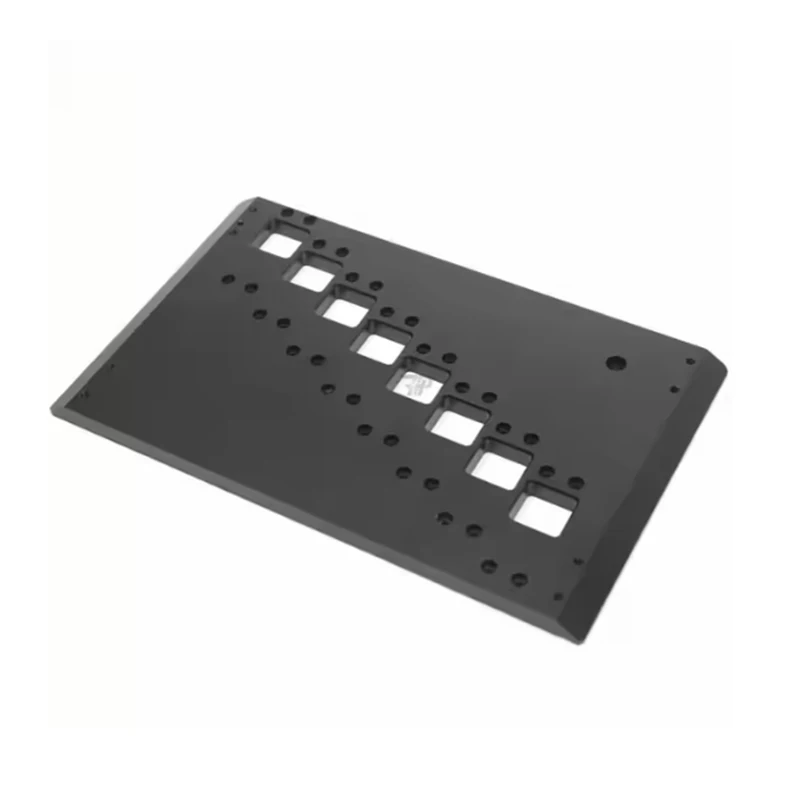 CNC Milling Small Mechanical Enclosures Custom Aluminum Panel Plate Mechanical And Electrical Products