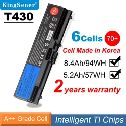 KingSener-Batterie pour ordinateur portable Lenovo, 10.8V, 5200mAh, ThinkPad Tturquoise T430I Lturquoise T530 T530I L530 W530 45N1005 45N1004 45N1001 45N1000