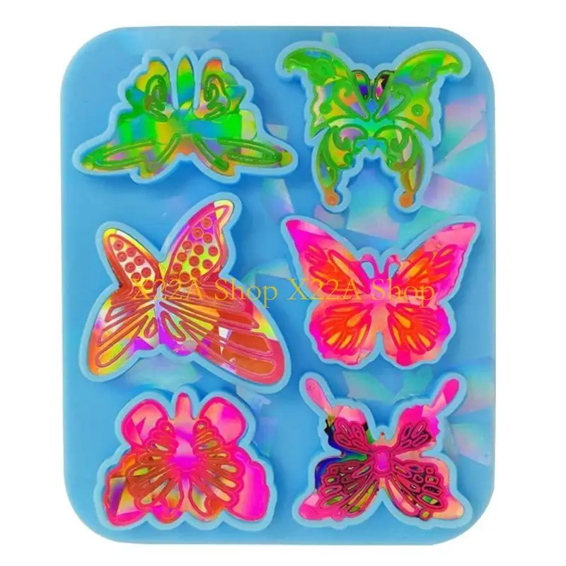 Unique Glossy Silicone Molds Light Hairpin Mold DIY Ornament Mold