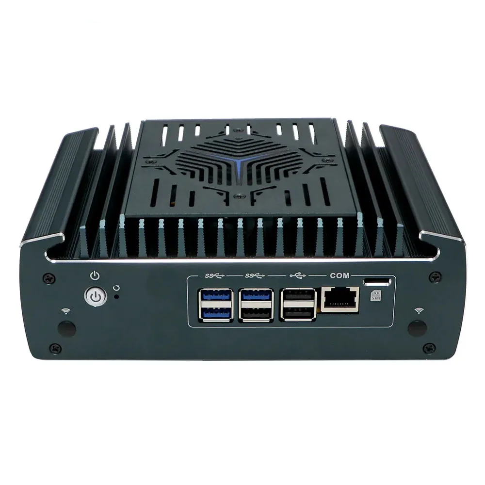 Micro aparelho firewall intel core i5 1235u i7 1255u roteador macio 6x2.5gbe I226-V b3 mini pc ddr4 ram hdmi2.1 dp1.4a opsense