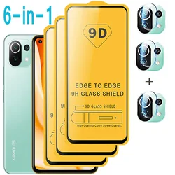 Pour Xiaomi 14T Verre trempé Xiaomi 13T 12T Pro Protecteur d'écran Xiaomi 11 Lite 5G NE vitre de sécurité Film caméra Mi 11 Lite Xiaomi 11T Pro Verre Xiaomi 13T glass