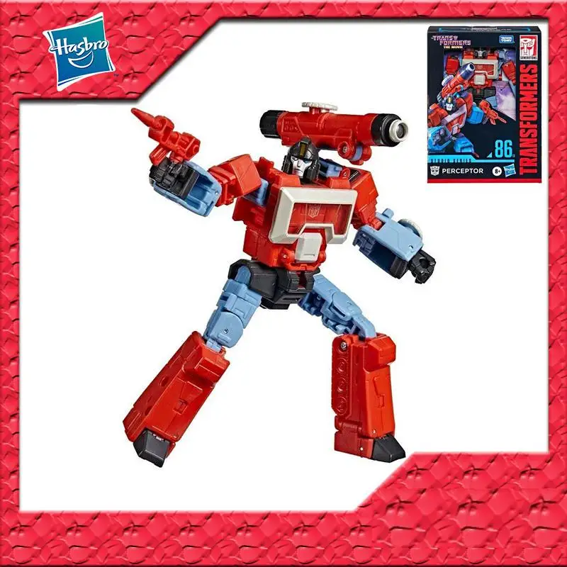 

In Stock Original TAKARA TOMY Transformers PERCEPTOR Deluxe PVC Anime Figure Action Figures Model Toys