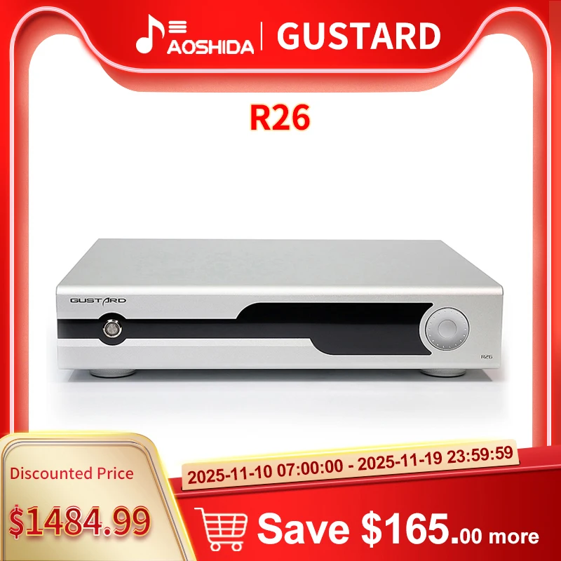 ROON対応DACの究極の選択肢：Gustard DAC-R26がもたらす音質の進化