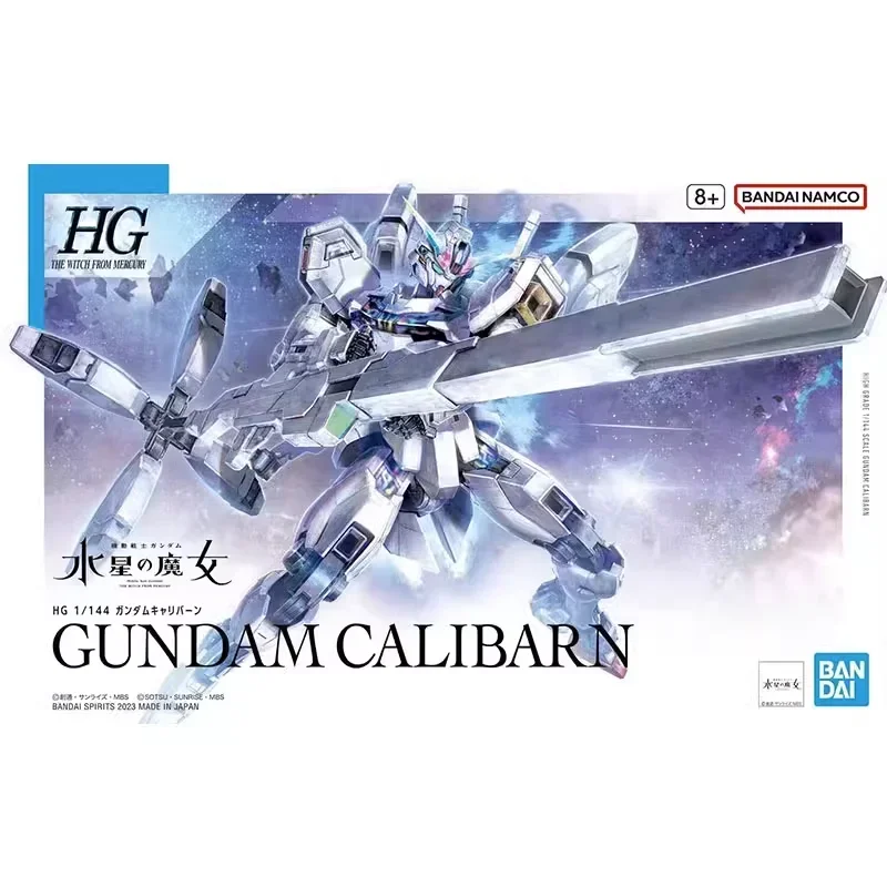 In Stock Bandai HG 1/144 The Witch From Mercury Gundam Calibarn Anime Action  Figure Assembly Model Toy Model Gifts for Children