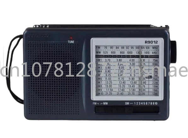

R-9012 FM/AM/SW Radio 12 Bands Portable Receiver Radio High Sensitivity Selectivity Low Noise FM/AM/SW Radio