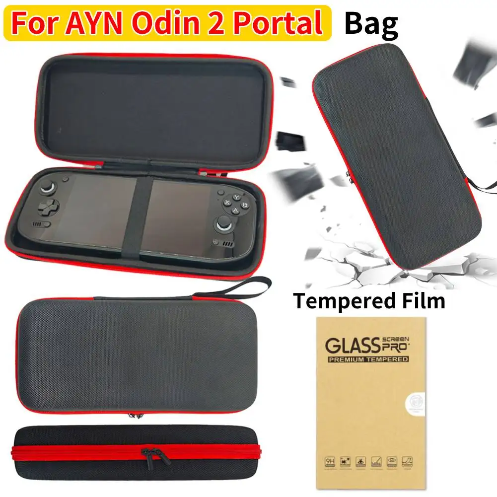 Carrying Case for AYN Odin 2 Portal Handheld Game Console Portable