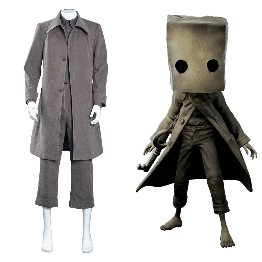 

Little Nightmares Mono Cosplay Costume Coat Outfits Halloween Carnival Suit 2025 Hot SALE