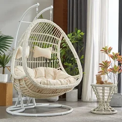 Cushion Swing Hanging Chair Outdoor Basket Mount Garden Hammock Metal Sillas De Jardin Para Exterior Home Decoration