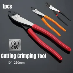 1pc Multifunctional Wire Stripper Crimping Pliers Manual Wire Stripper High Titanium Steel Hand Tools Cable Cutter Electricians