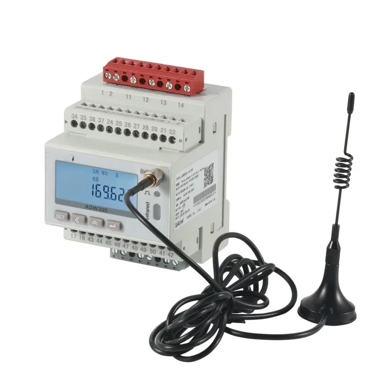 

ADW300W din rail wifi smart energy meter power meter MQTT PROTOCAL three phase AC