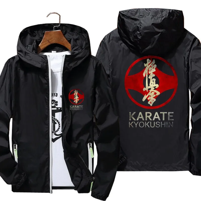 Kyokushin Karate Kyokushi en Thin Coat Sun protection jacket Slim Summer Coat Sports Beach Cycling Jacket Fashion Clothing