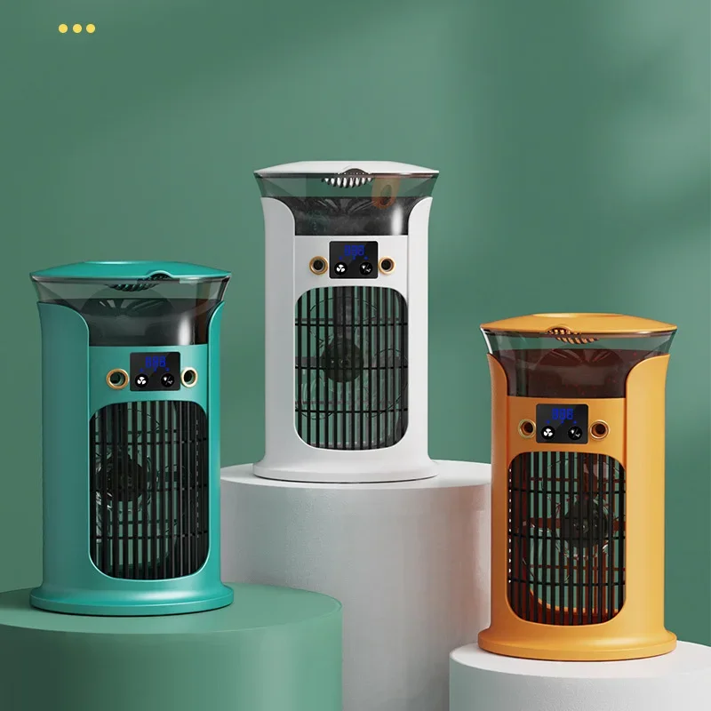2025 Новый портативный USB-охладитель воздуха, бытовой маленький многофункциональный охлаждающий вентилятор, офисный настольный мобильный кондиционер, увлажнитель воздуха
