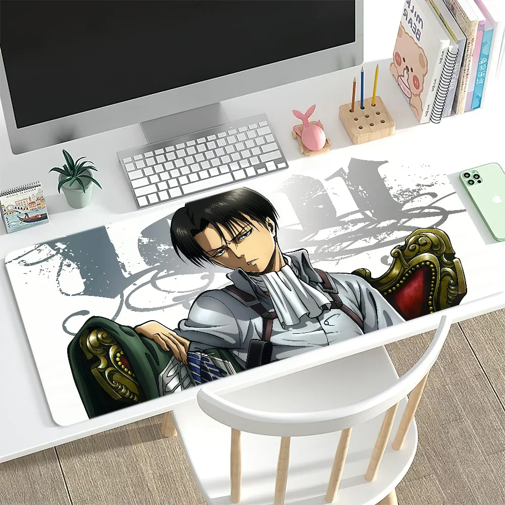 A-Attack on Anime T-Titan Mouse Pad Desk Mat Large Non-slip Anti-fray Keyboard Ergonomic Office Rubber PC Home Custom