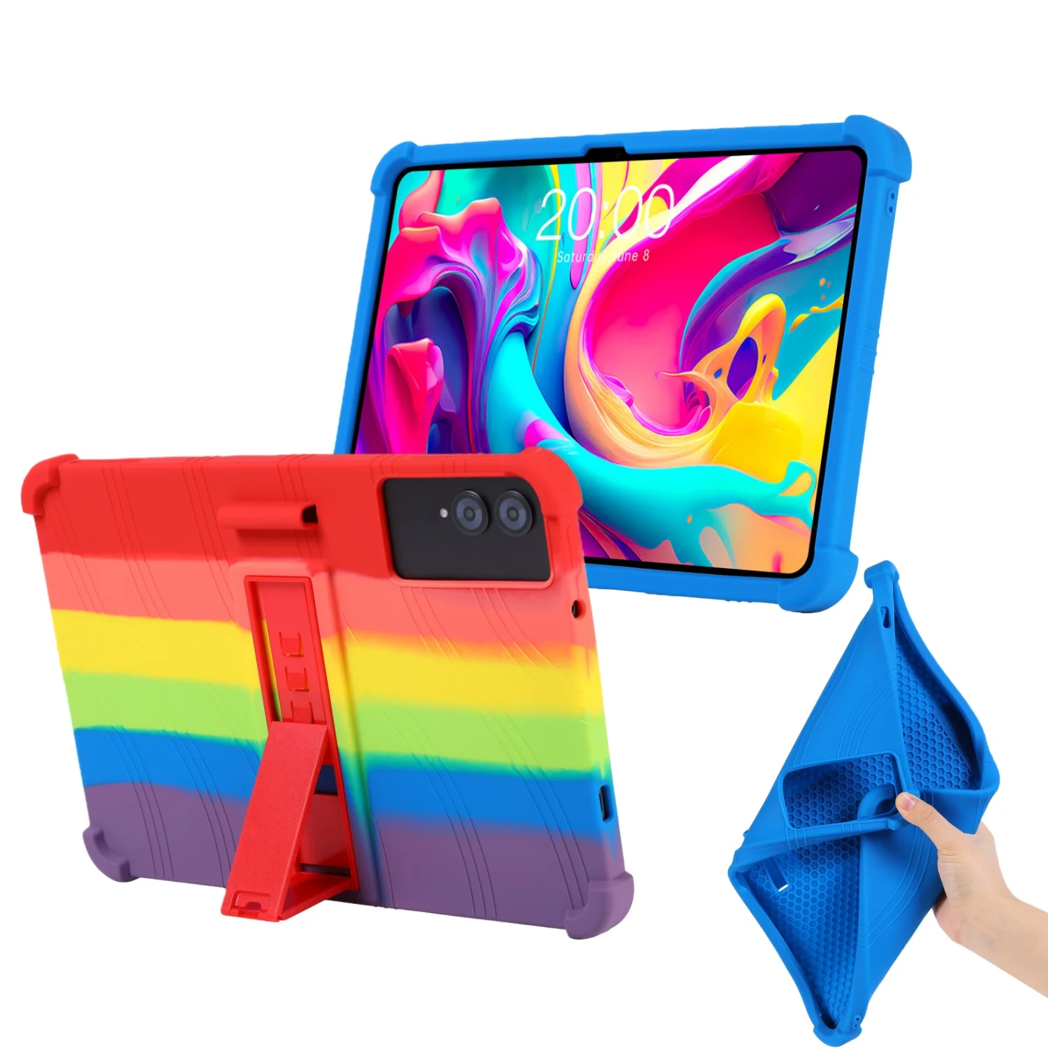 

Soft Case for Teclast T65 T65Plus T65Max Tablet Case Multi-Angle Stand Shockproof Silicone Protective Shell for Teclast T65 2026