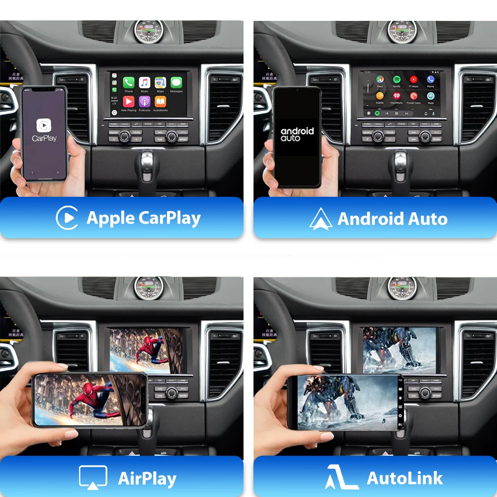 Wireless CarPlay For Volkswagen Touareg Low configuration 2011-2018 Years Android Auto Mirror Link AirPlay Function