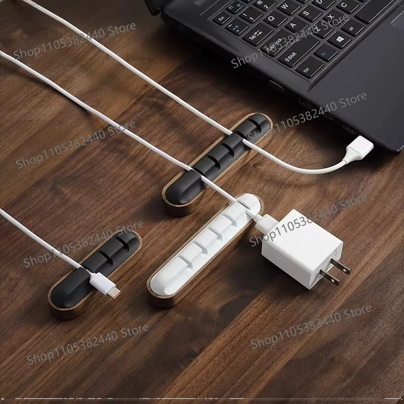 Desktop cable manager, mobile phone charging cable, data cable, finishing artifact, wiring holder, storage bundle hub buckle