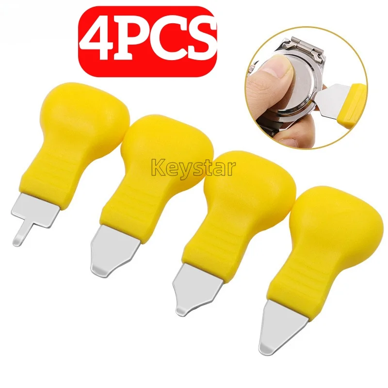 Keystar 4PCS Car Key Shell Opening Tool Set Remote Key Case Disassembly Repair Tools for VVDI KD Remote for Automotive Locksmith