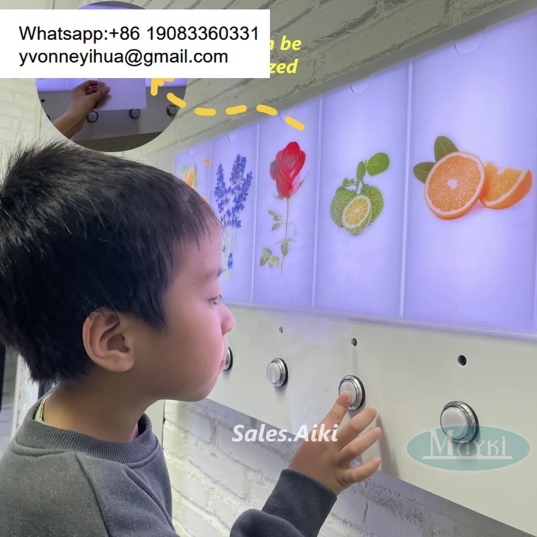 Multi-Sensory Room Visual And Scent Based Stimulation Therapy Aroma Wall Panel For Autism