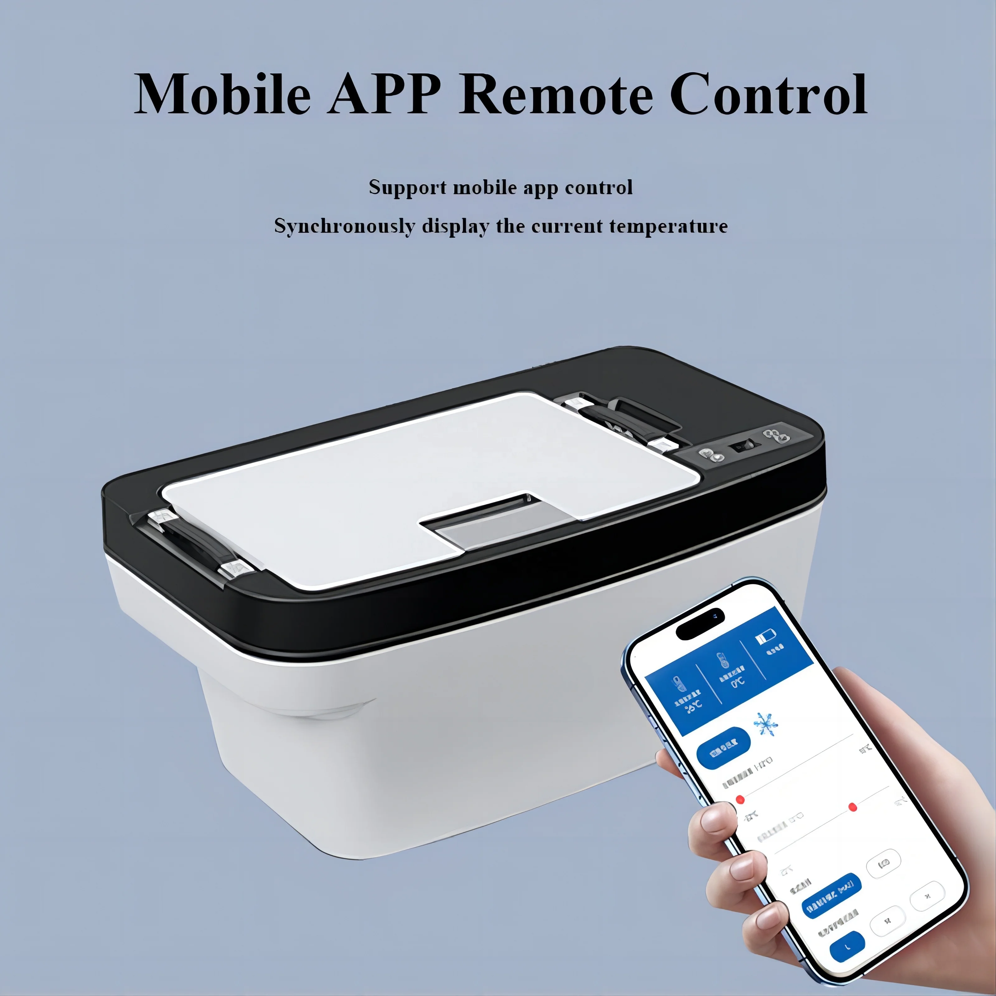 Model Y DC 12V 24V Car Fridge 35L Freezers Compressor Small Portable Car Fridges Design for Model Y Accessories