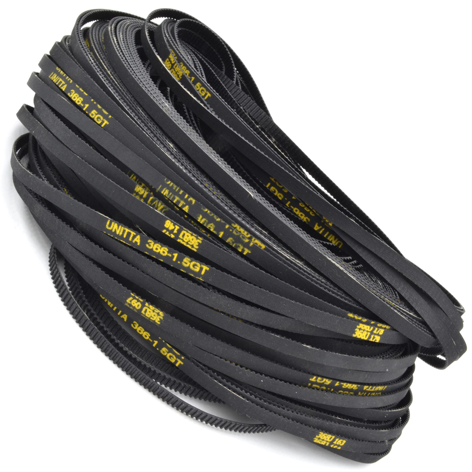 POWGE Neoprene GT 1.5GT Timing Belt Lp=124.5 129 135 141 160 174 189 249 252 324 360 384 744 762 SMT JUKI pick and place machine