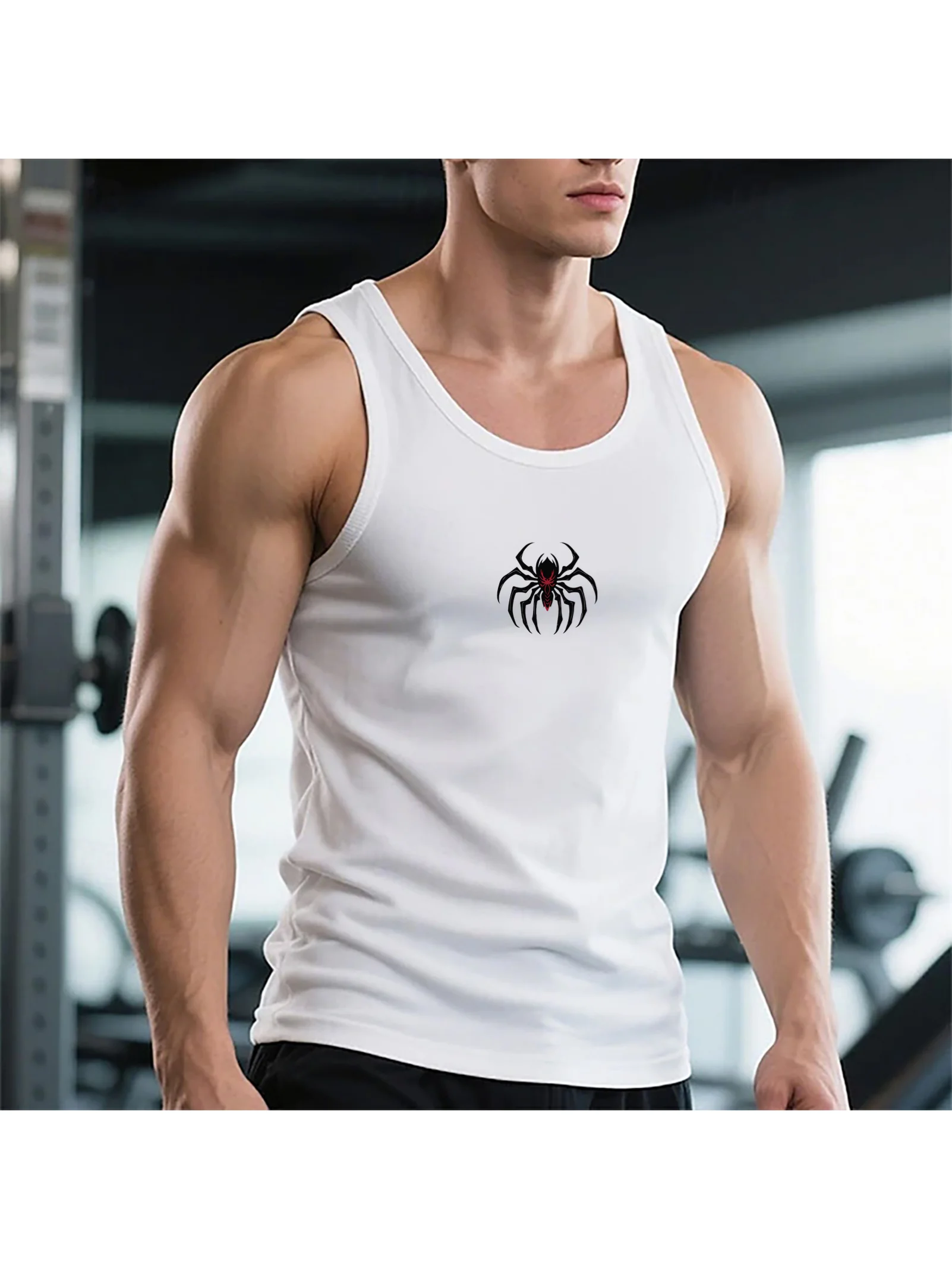 Vest - Fashion Trend - Simple and Creative Spider Pattern Art - Vest