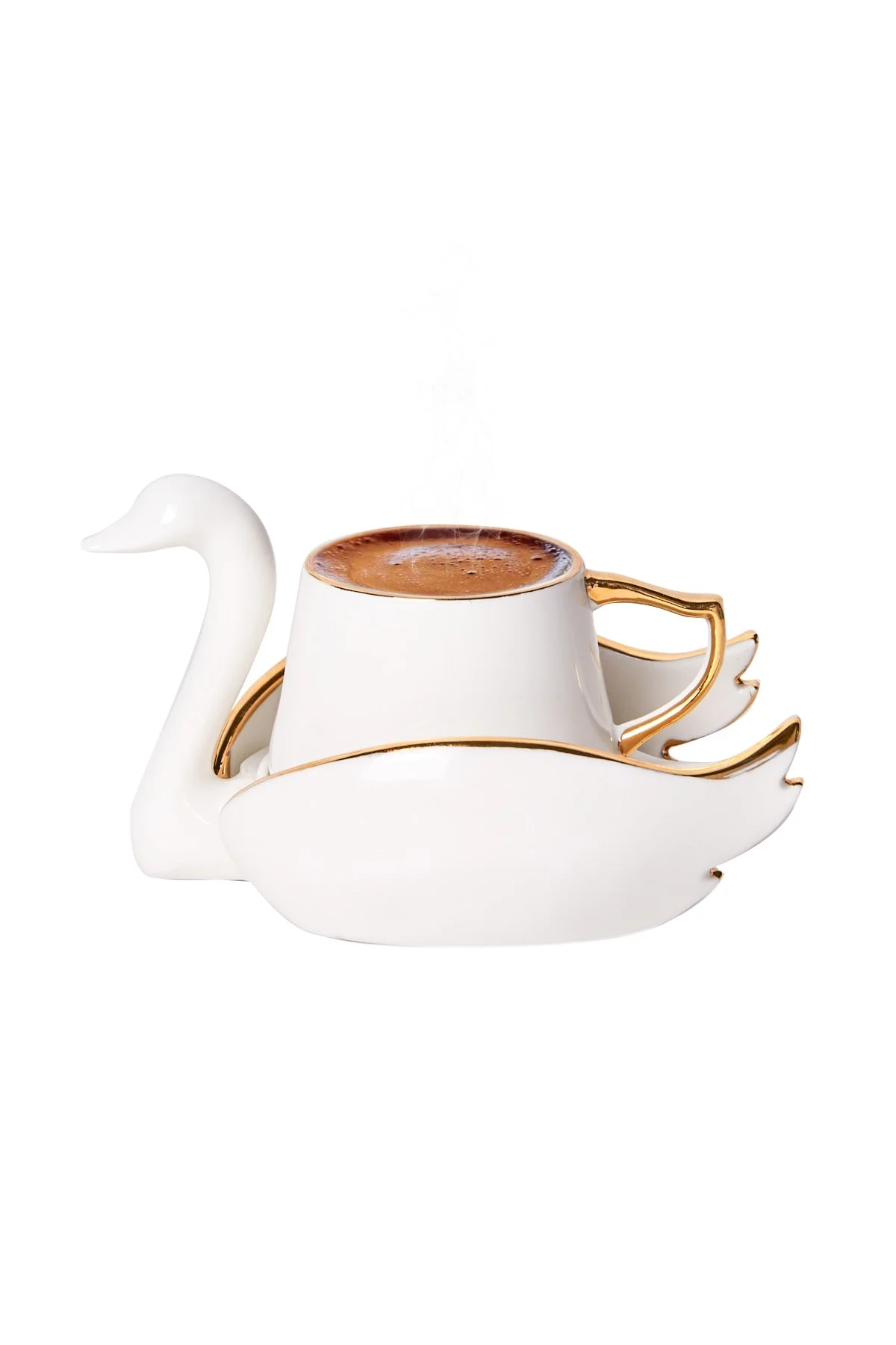 Karaca Swan 2 Personalidade Copo De Café Almofada De Servir