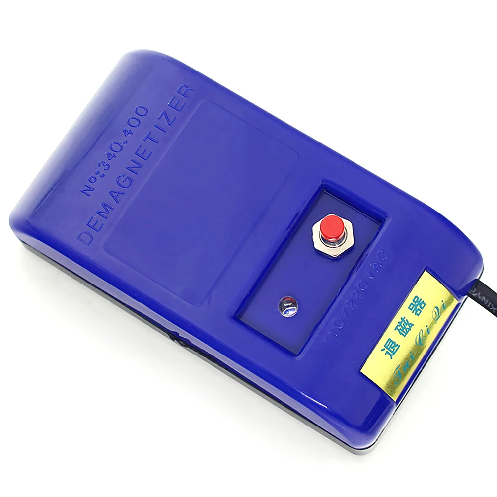 Plastic Watch Degausser Professional Blue Magnetizer Demagnetization Machine 120x65mm Watchmaker Repair Tool for Watch Adjust