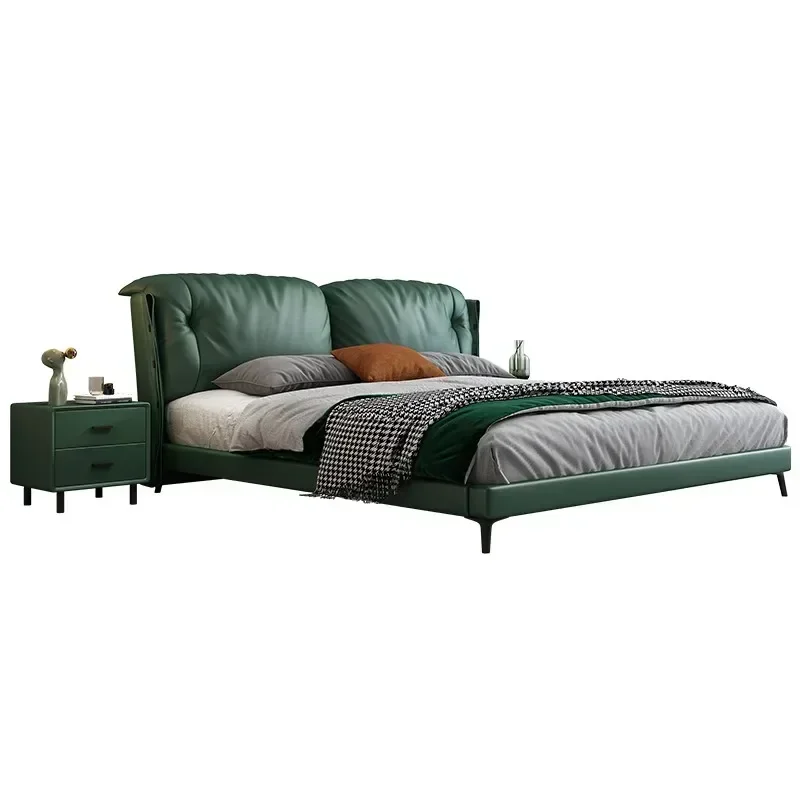 

Долговечная простая роскошная европейская двуспальная кровать Queen, современный деревянный каркас, двуспальная кровать для комнаты для девочек, мебель для сна Cama Matrimonio