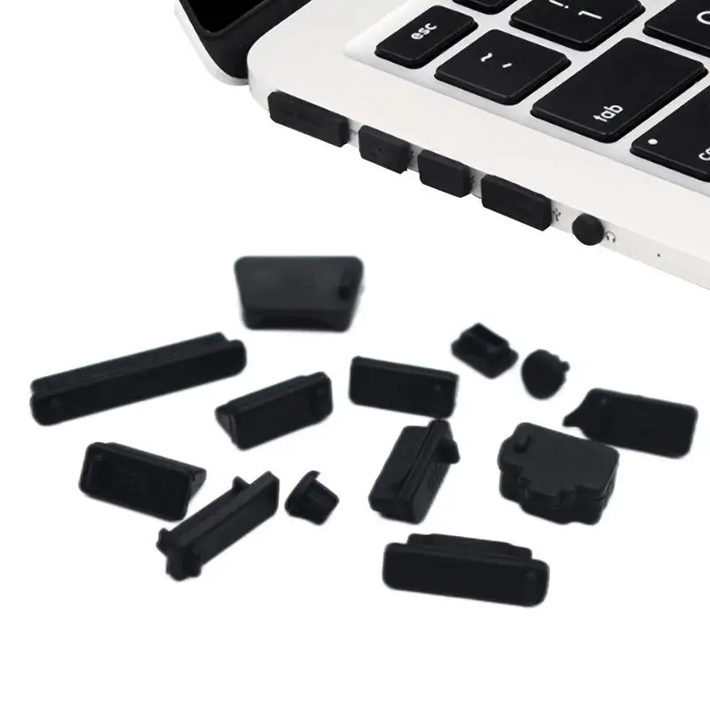 13 шт., силиконовые заглушки для ноутбука