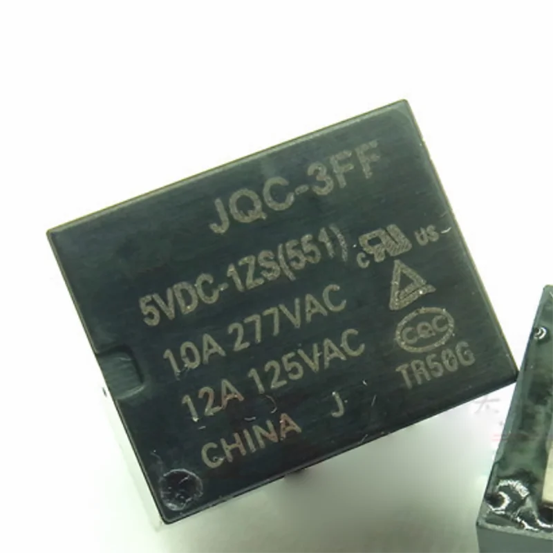 New relay 10Pcs/lot  JQC-3FF-5VDC-1ZS JQC-3FF 5VDC-1ZS  HF3FF-005-1ZS JQC3FF  5VDC1ZS 10A 5PIN