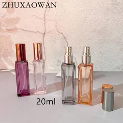 ZHUXAOWAN 20ml parfüm sprey şişeleri cam doldurulabilir şişe taşınabilir seyahat yağlar sıvı kozmetik konteyner parfüm Atomizer