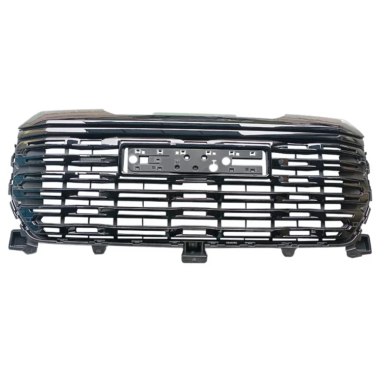 Car Front Center Grille  Center Mesh for GMC Sierra 1500 Denali Front Grille Body Kit 2022-2024