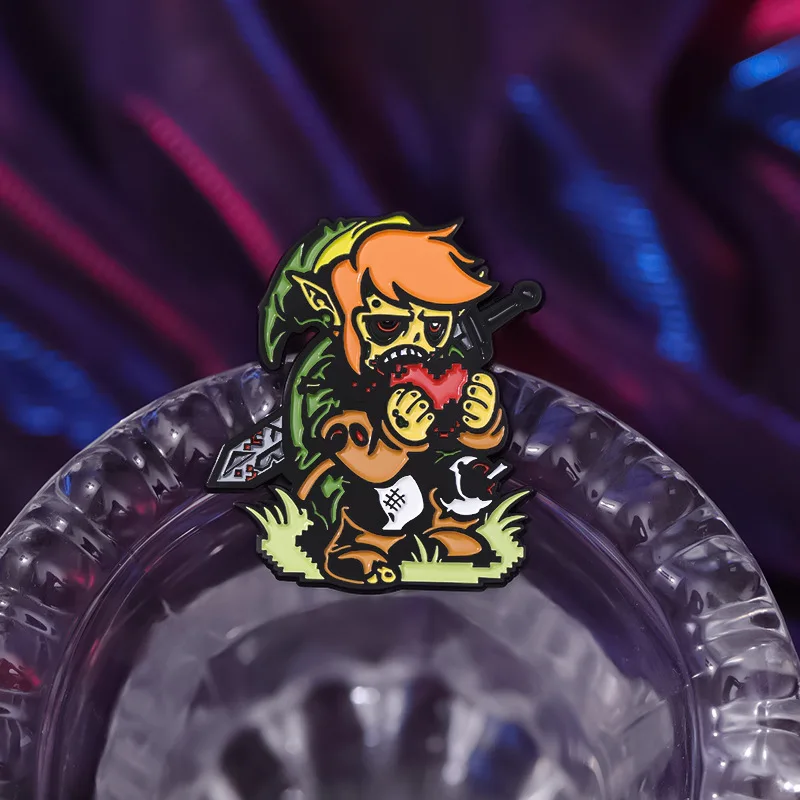 Halloween Brooch Horror Goblin Metal Badge Small Accessories Wholesale Brooches for Clothing Bag Pins and Badges Backpack Pin